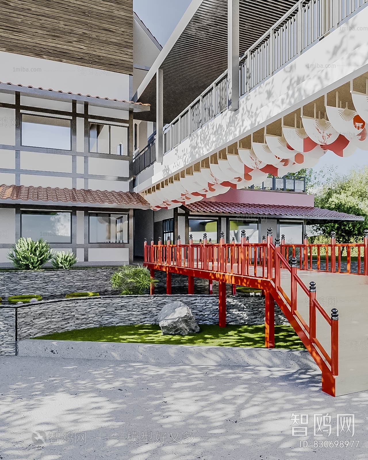 New Chinese Style Exhibition Hall