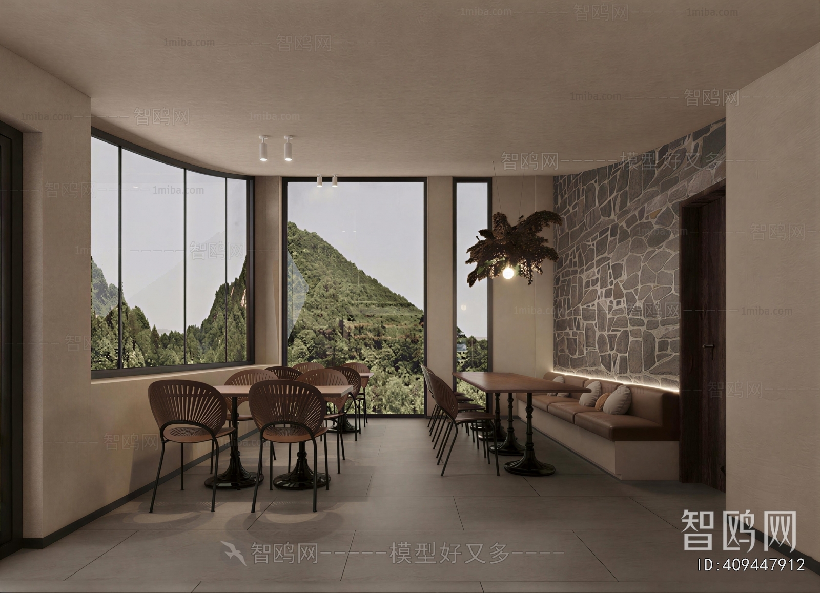 Wabi-sabi Style Restaurant