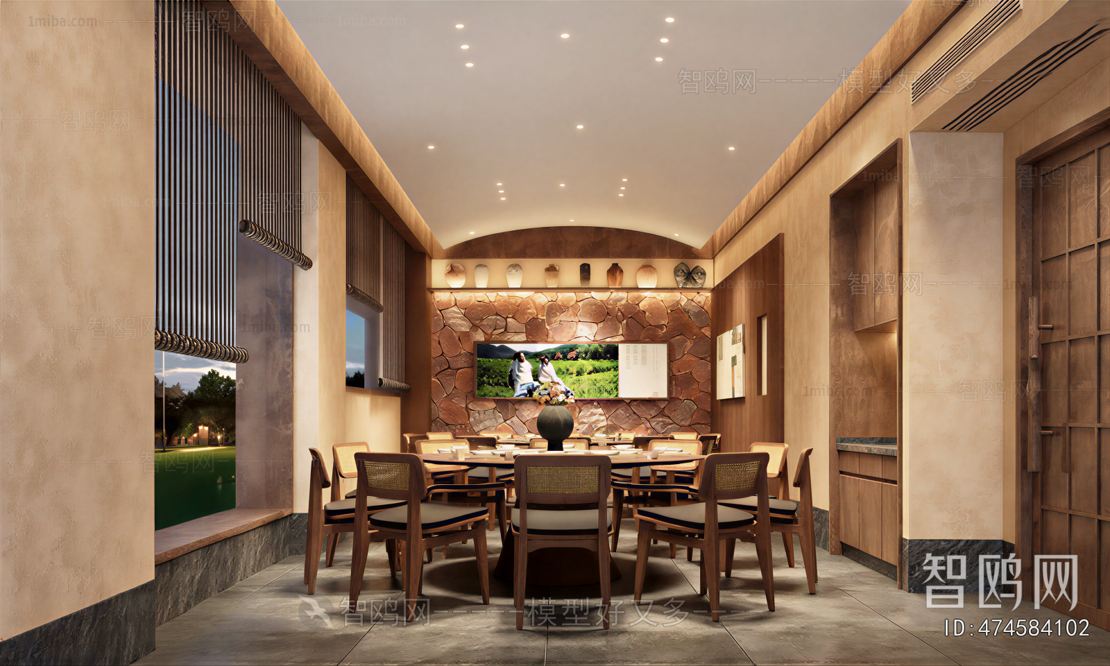 New Chinese Style Restaurant Box