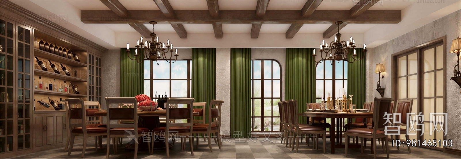 American Style Dining Room