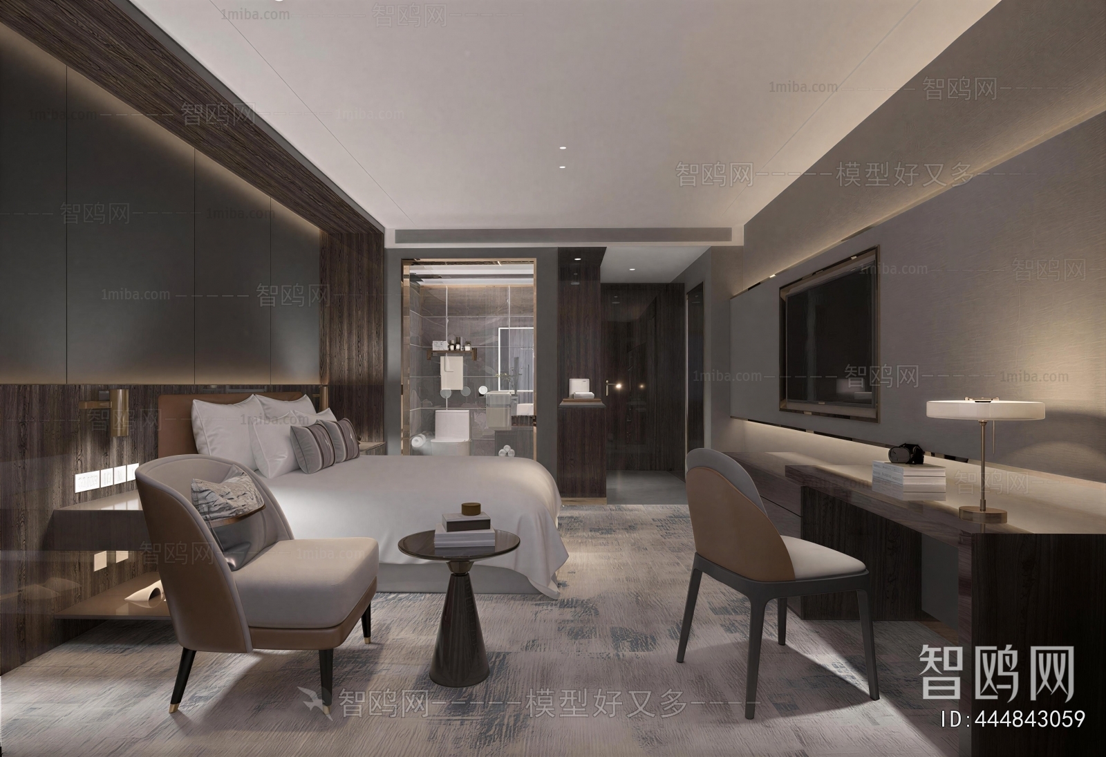 Modern Guest Room