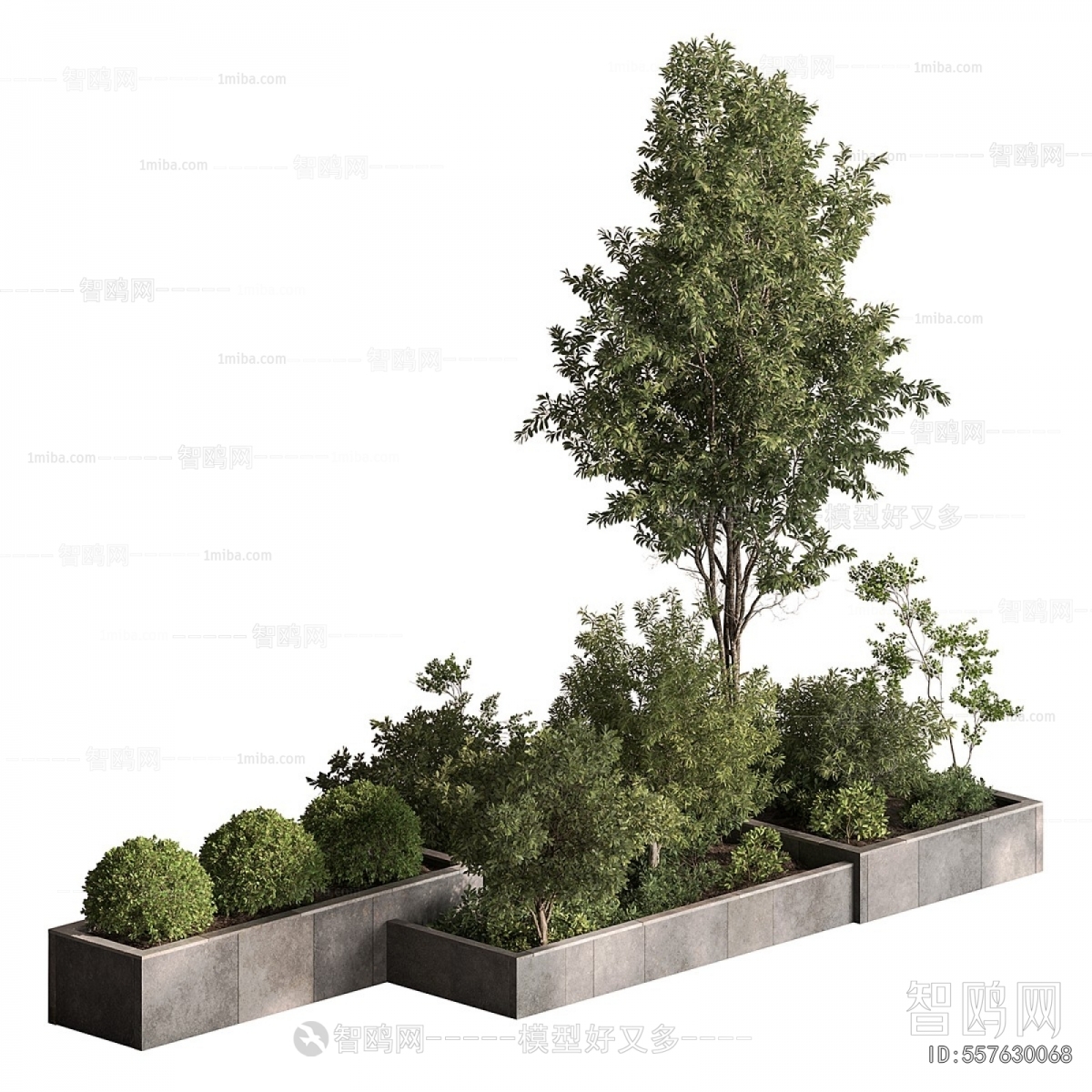 Modern Plant Pile