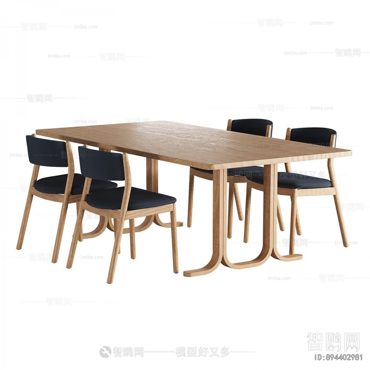 Nordic Style Dining Table And Chairs