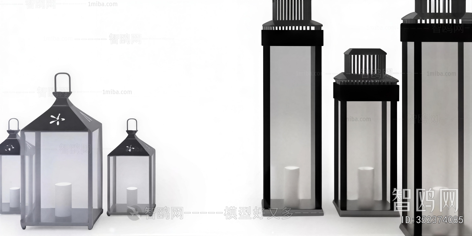 Modern Candles/Candlesticks