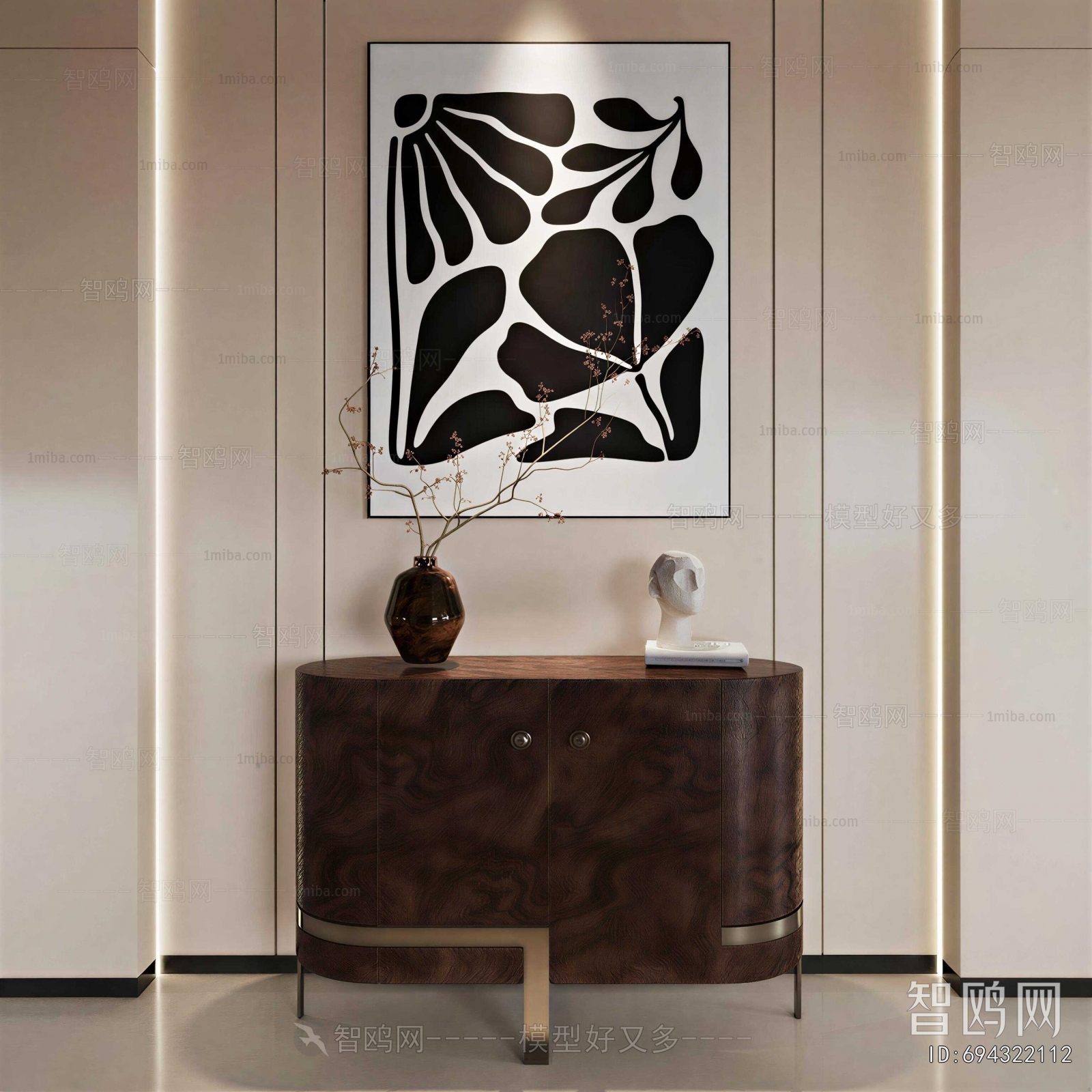 Modern Entrance Cabinet