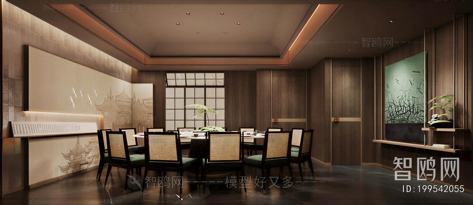New Chinese Style Restaurant Box