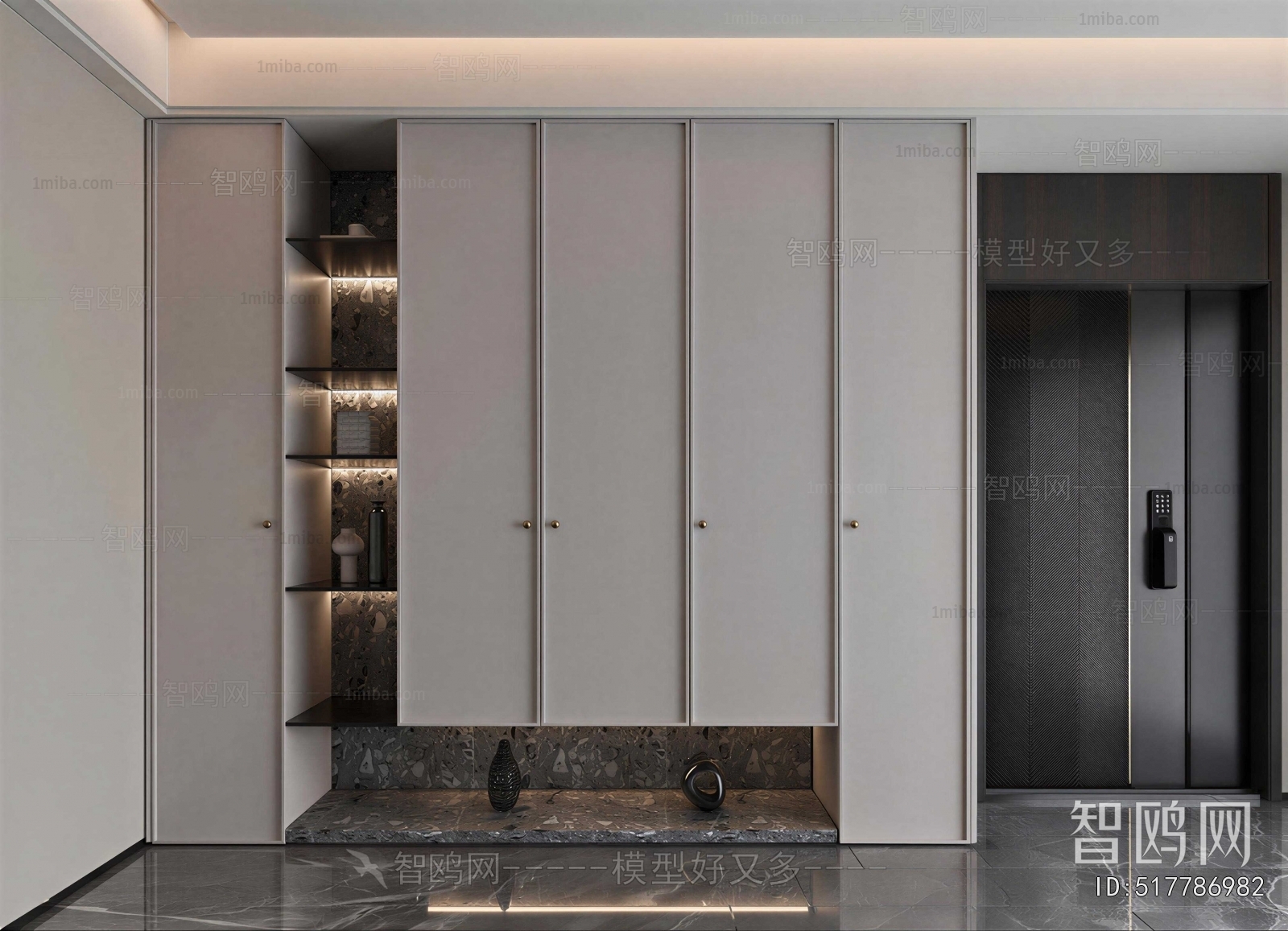 Modern Entrance Cabinet