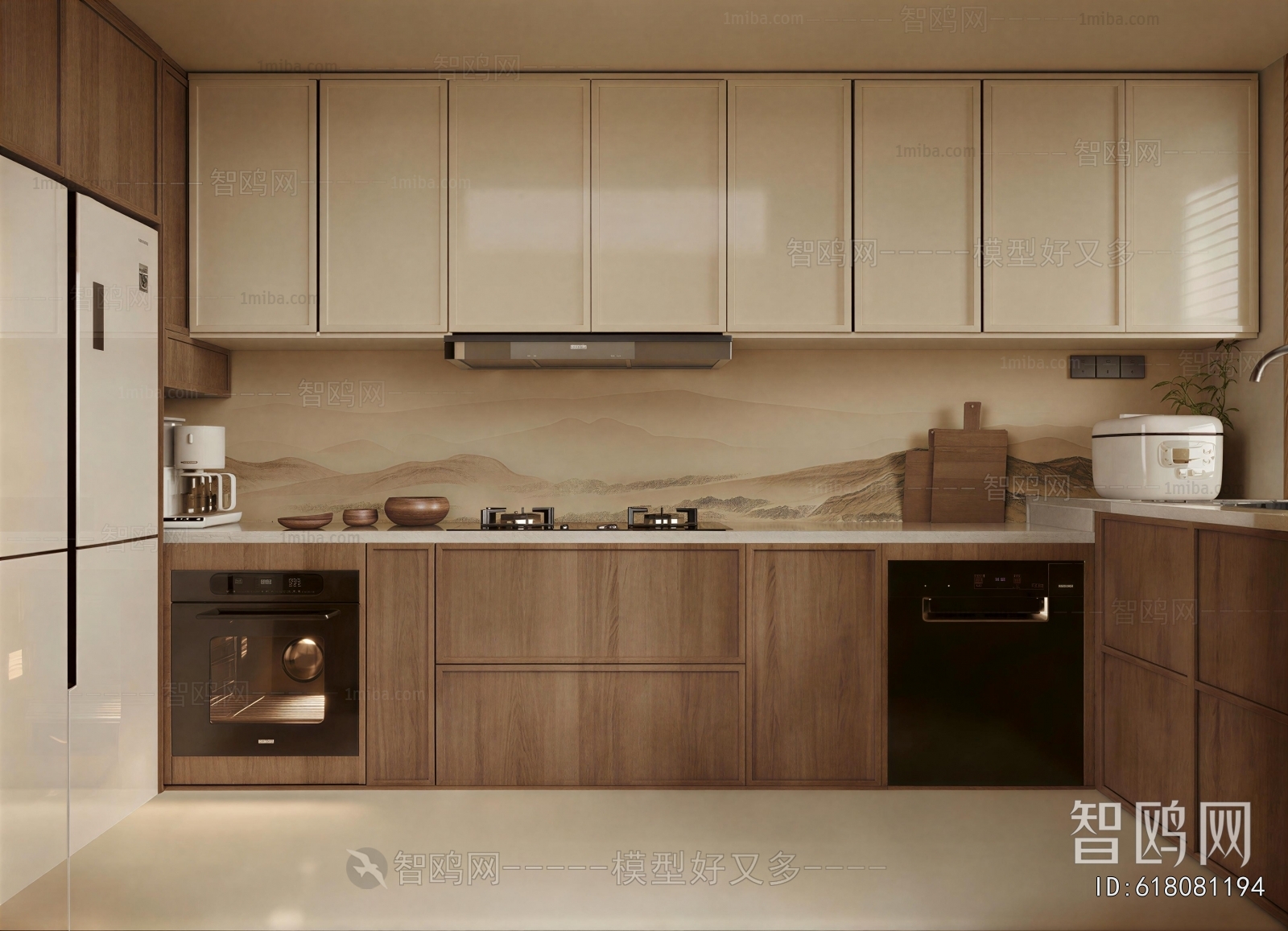 New Chinese Style The Kitchen
