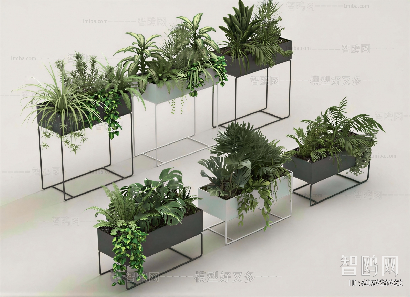 Modern Flower Bed, Flower Bowl, Flower Box