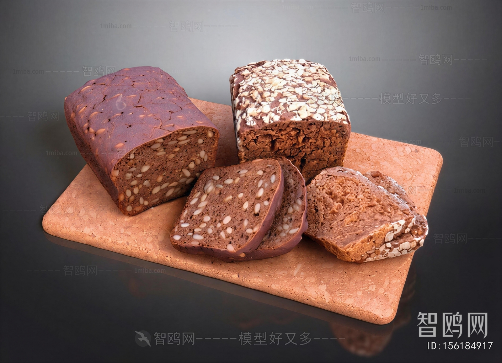 Modern Bread Cake