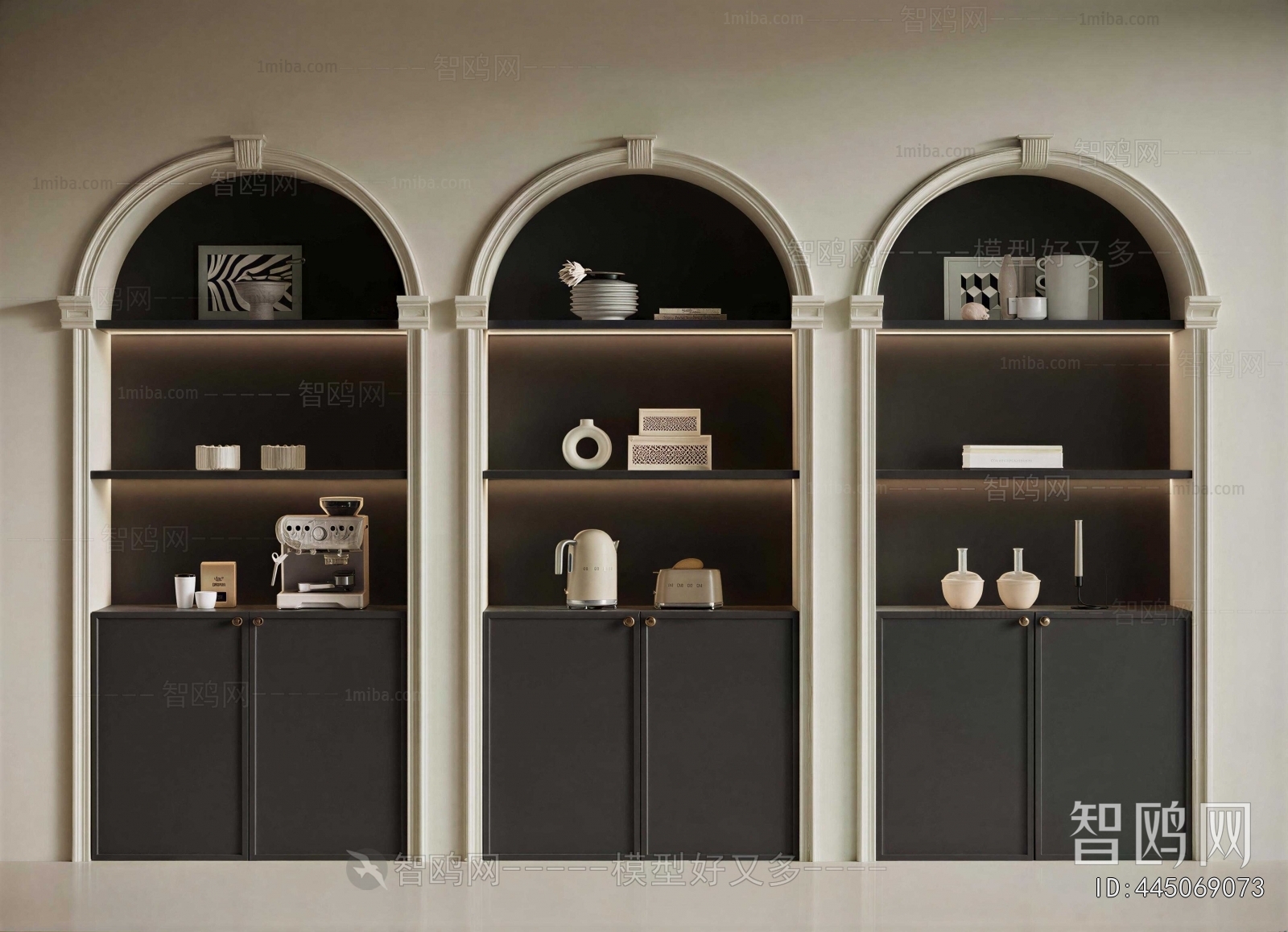 French Style Bookcase