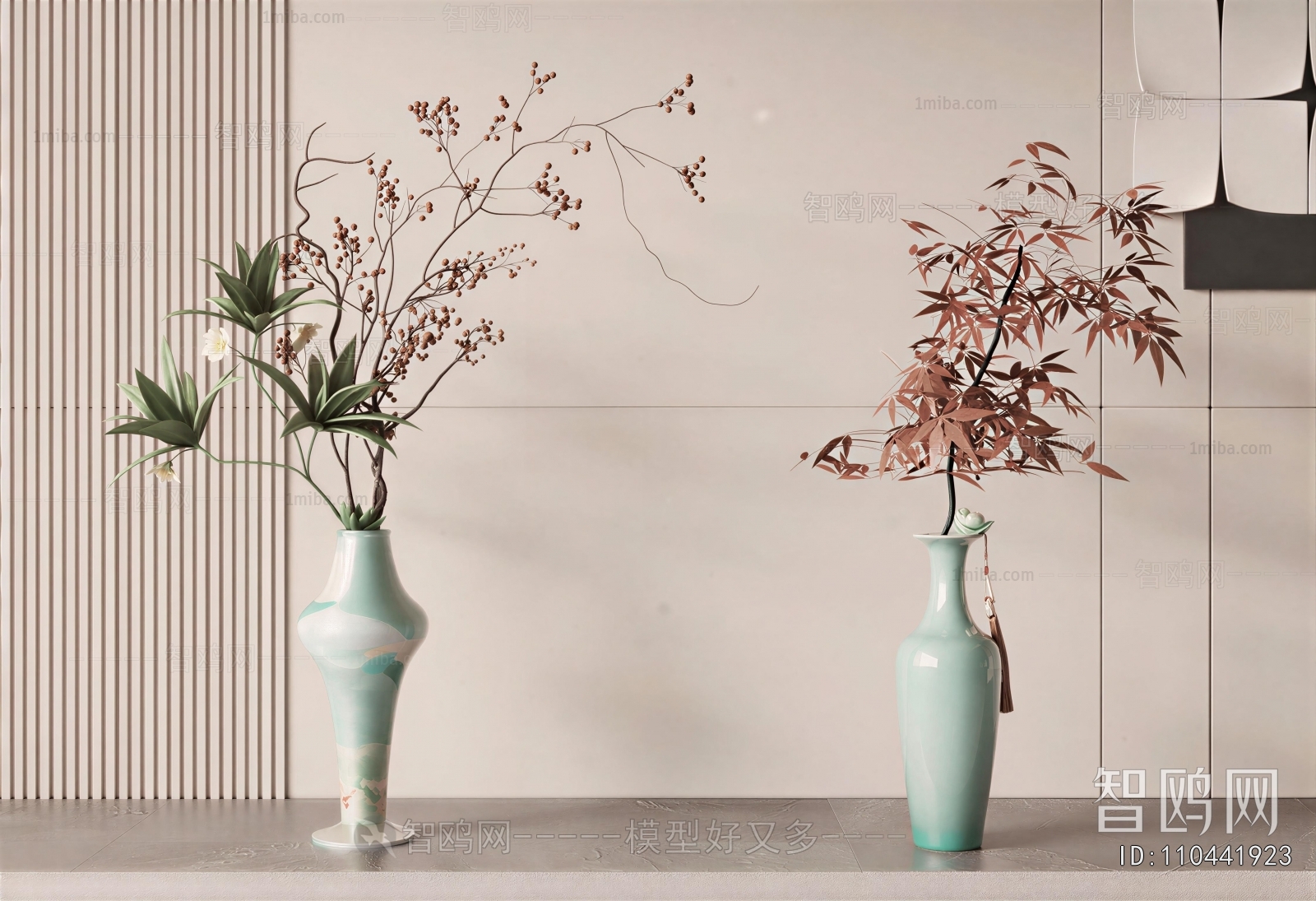 New Chinese Style Flower Arrangement