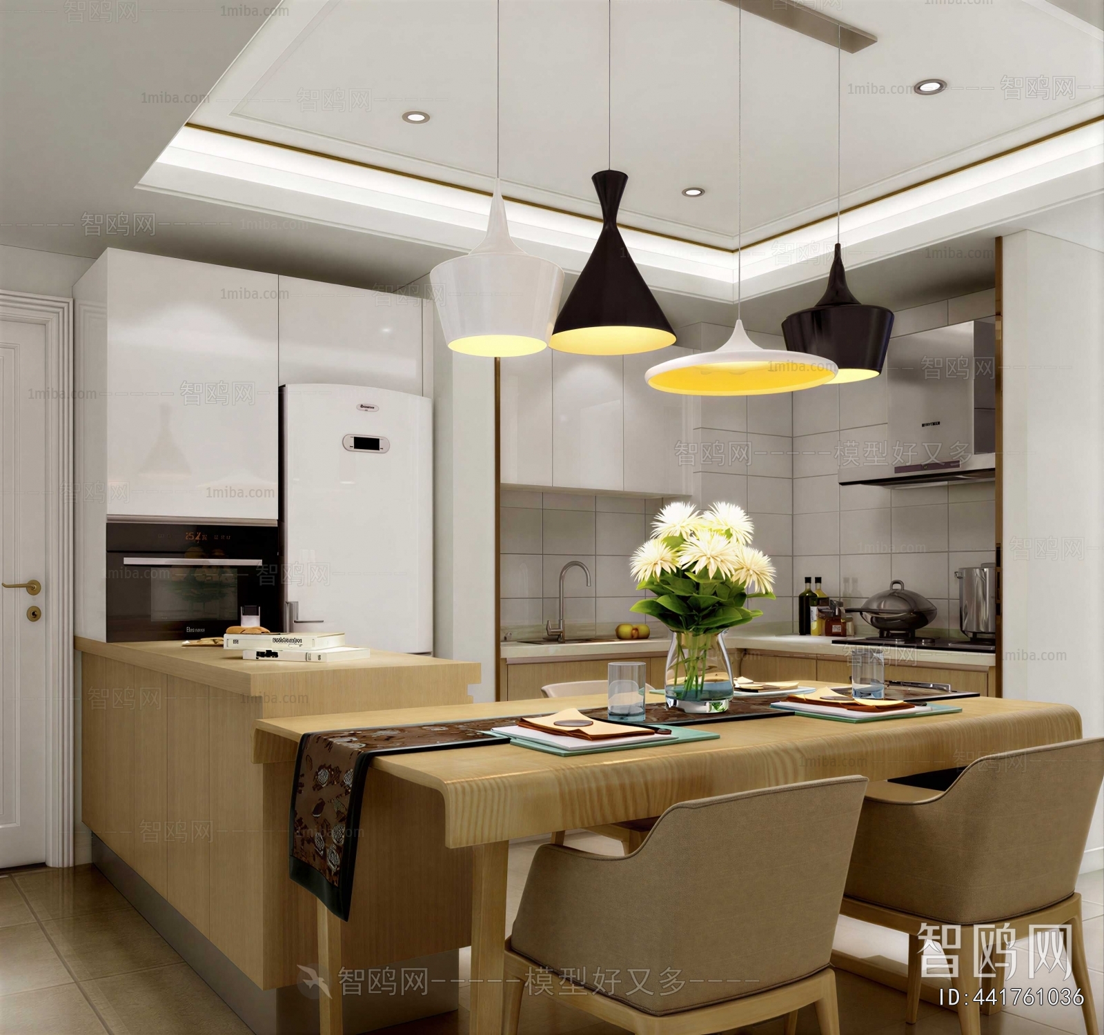 Modern Open Kitchen