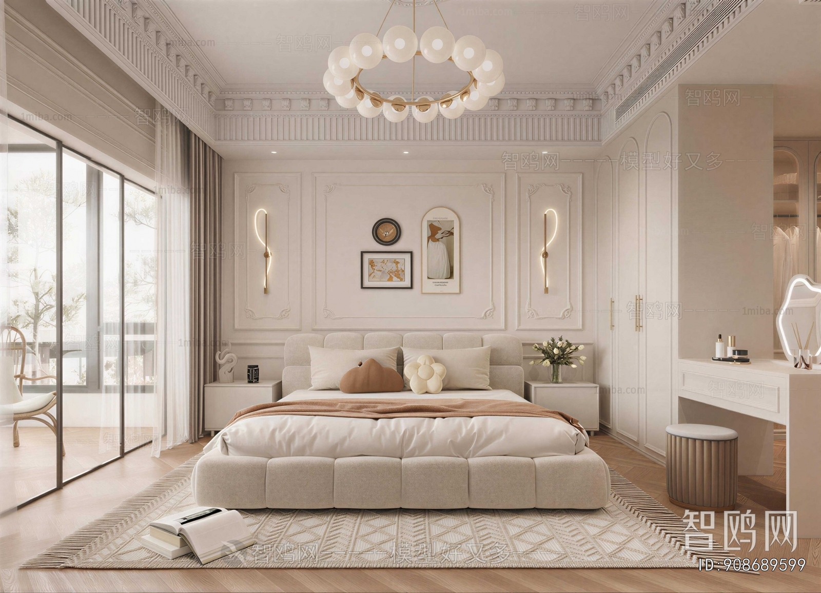 French Style Bedroom