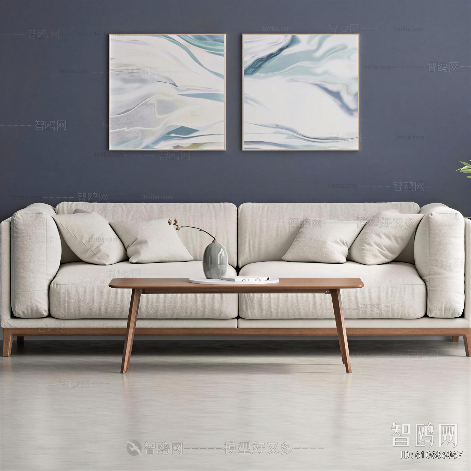 Nordic Style Sofa Combination