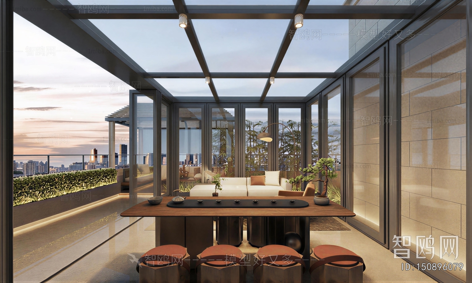 New Chinese Style Tea House