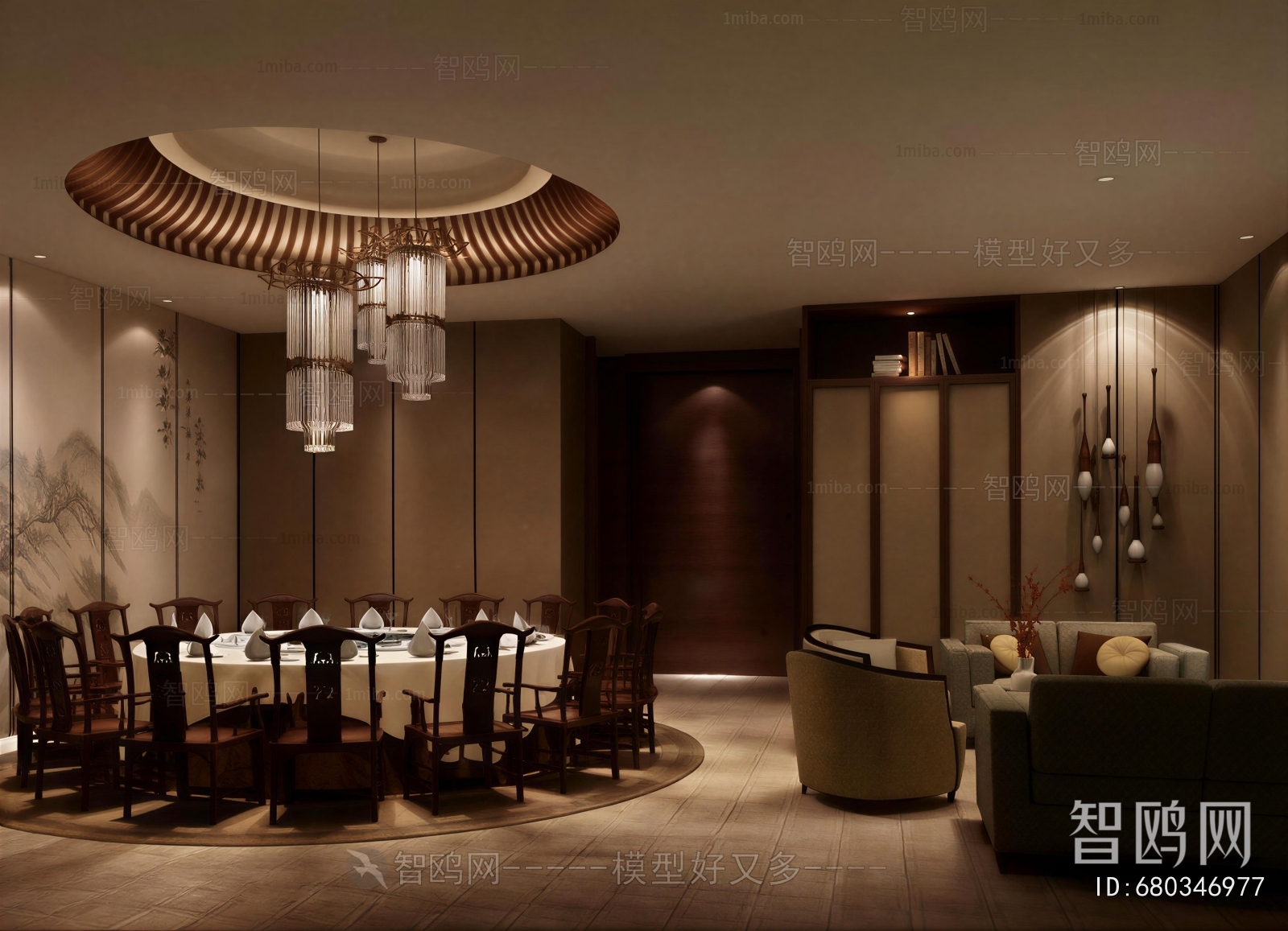 New Chinese Style Restaurant Box