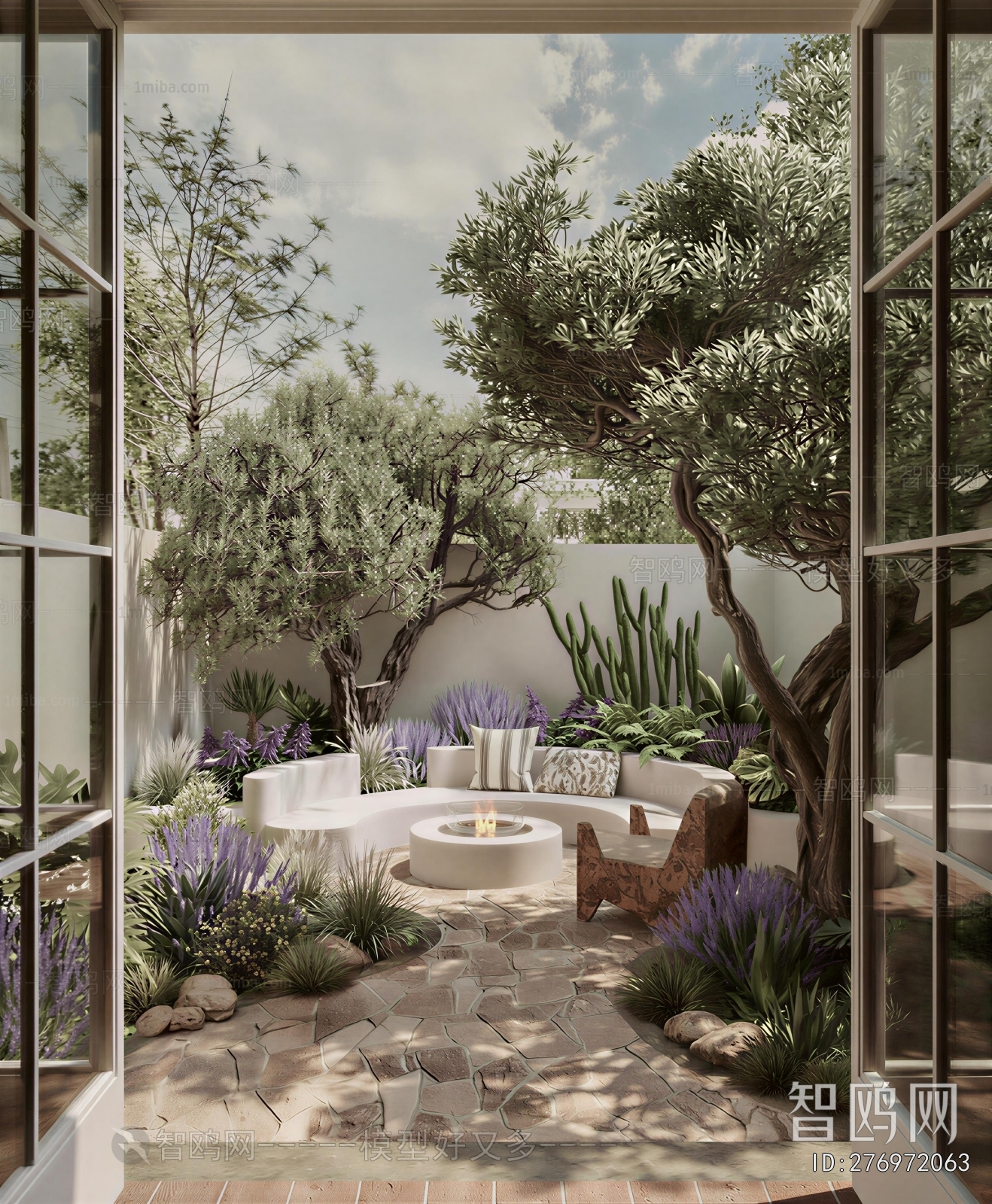 Modern Courtyard/landscape
