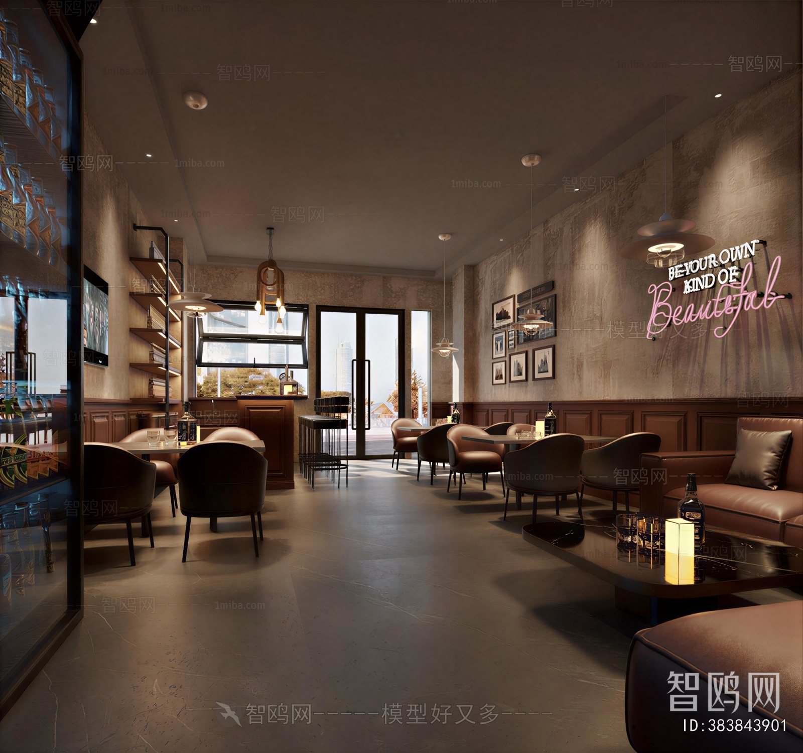 Industrial Style Cafe