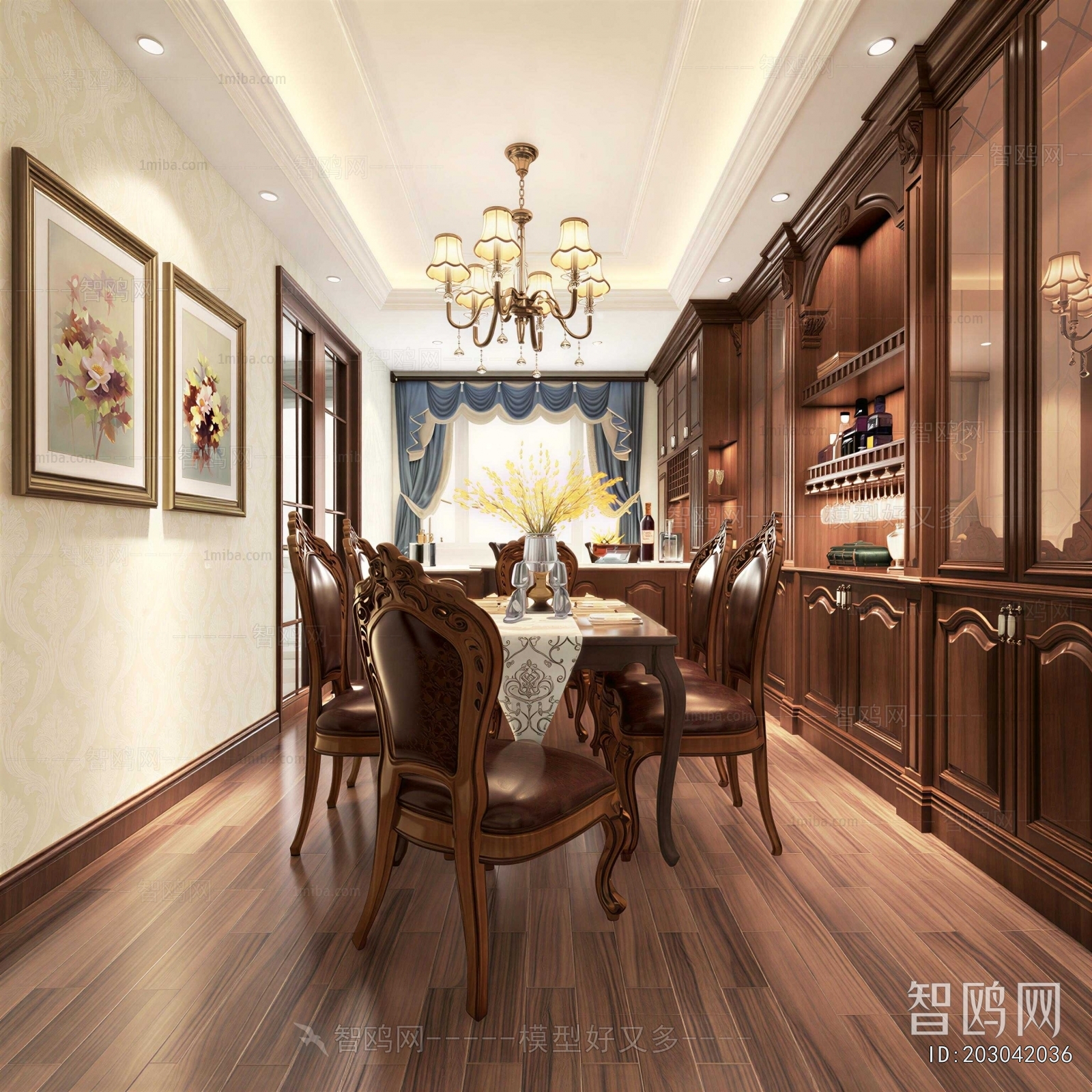 European Style Dining Room