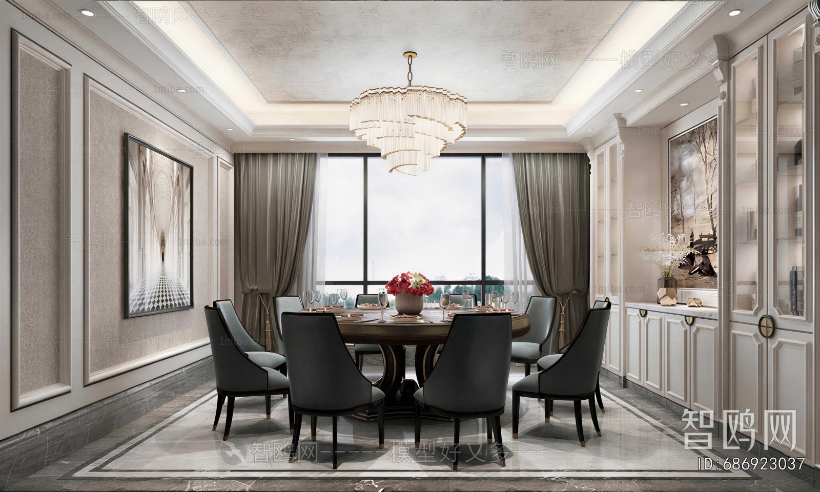 American Style Dining Room