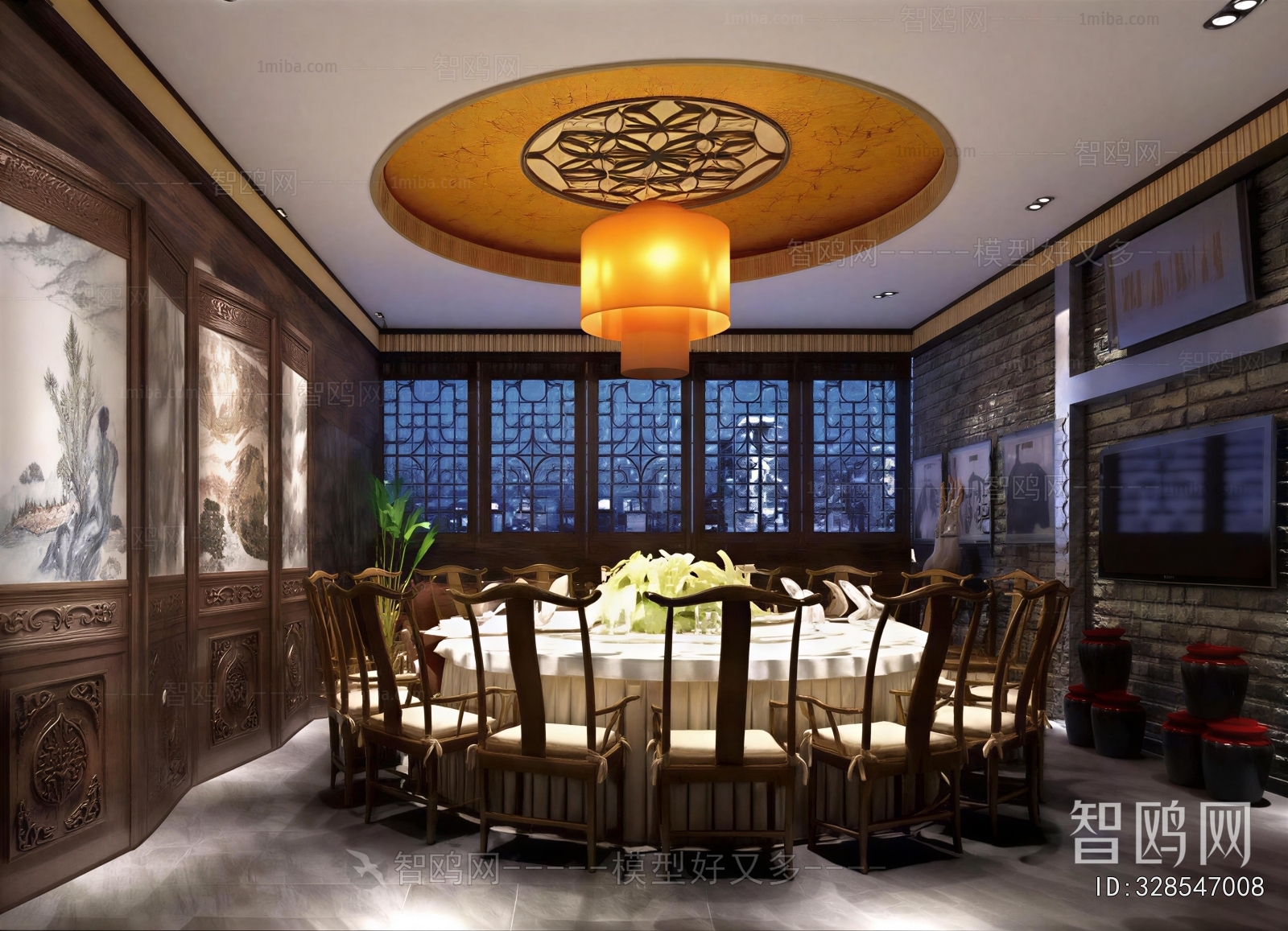 New Chinese Style Restaurant Box
