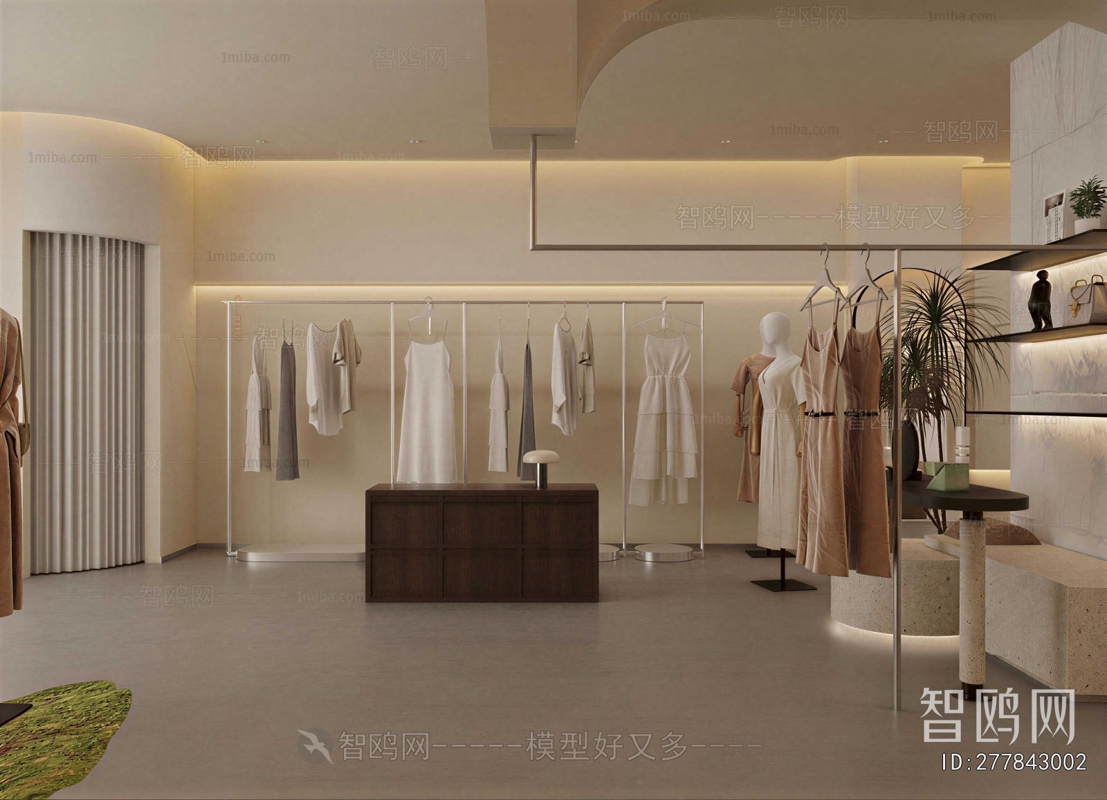 Modern Clothing Store