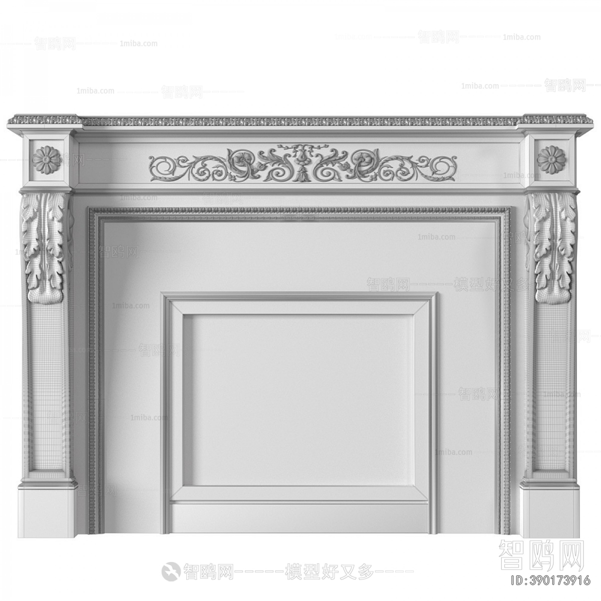 European Style Fireplace