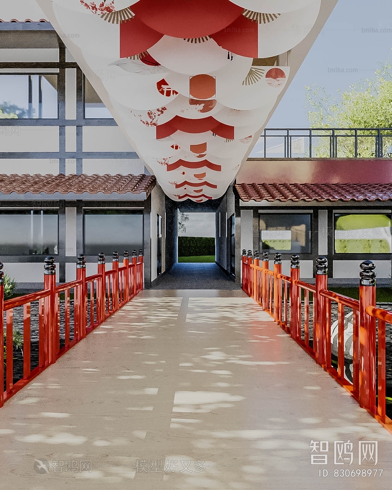 New Chinese Style Exhibition Hall
