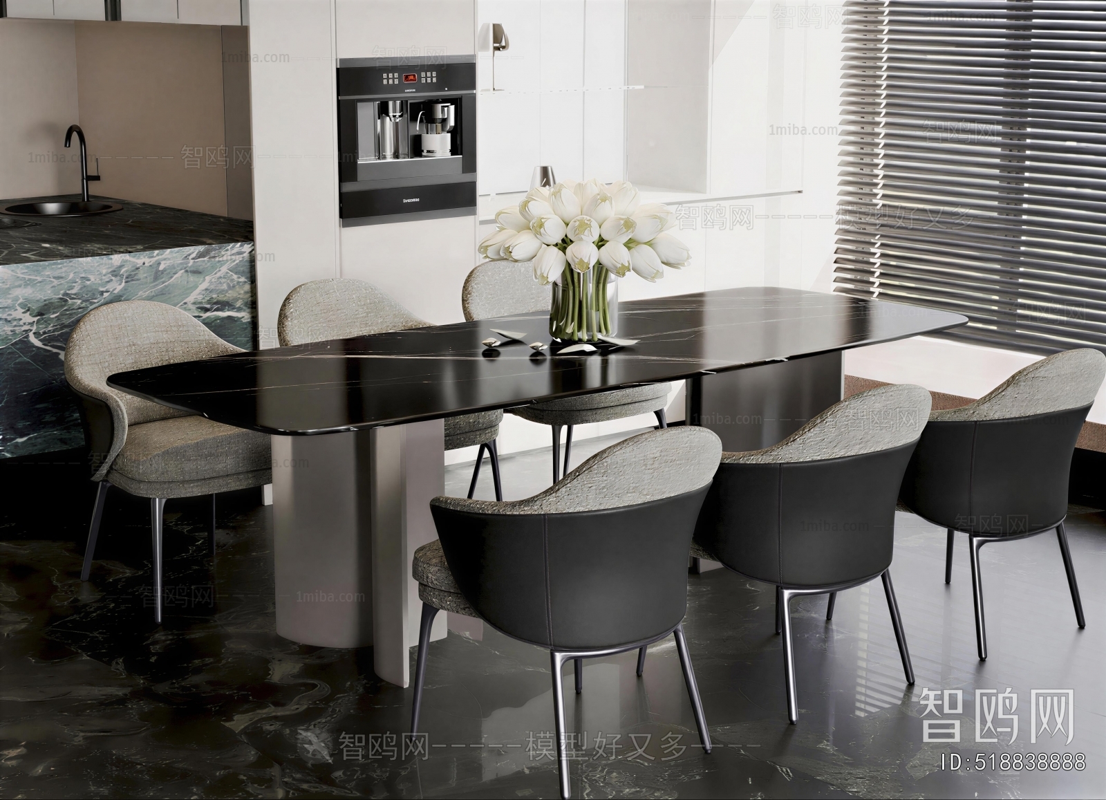Modern Dining Table And Chairs