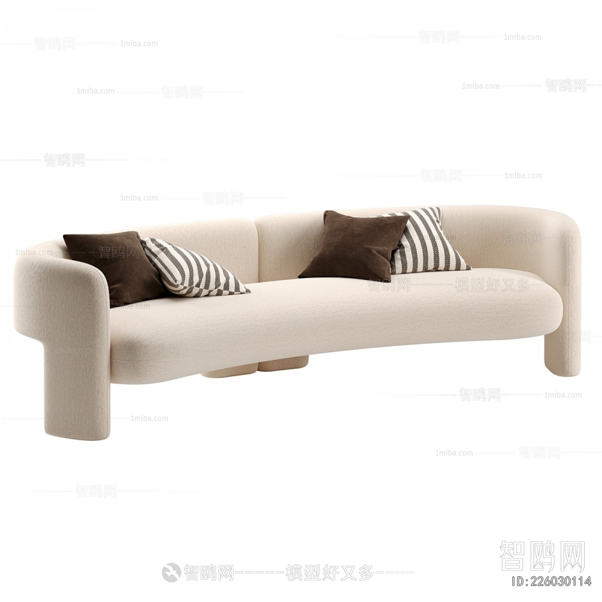 Modern Three-seat Sofa