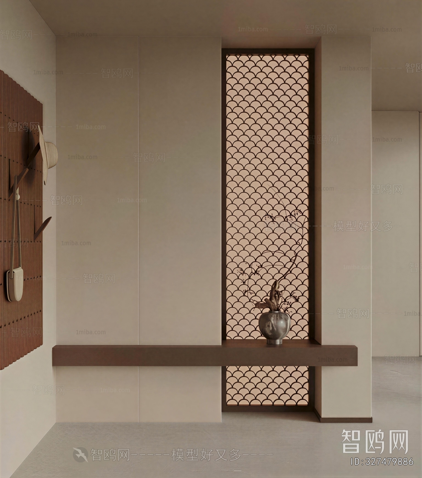 New Chinese Style Hallway