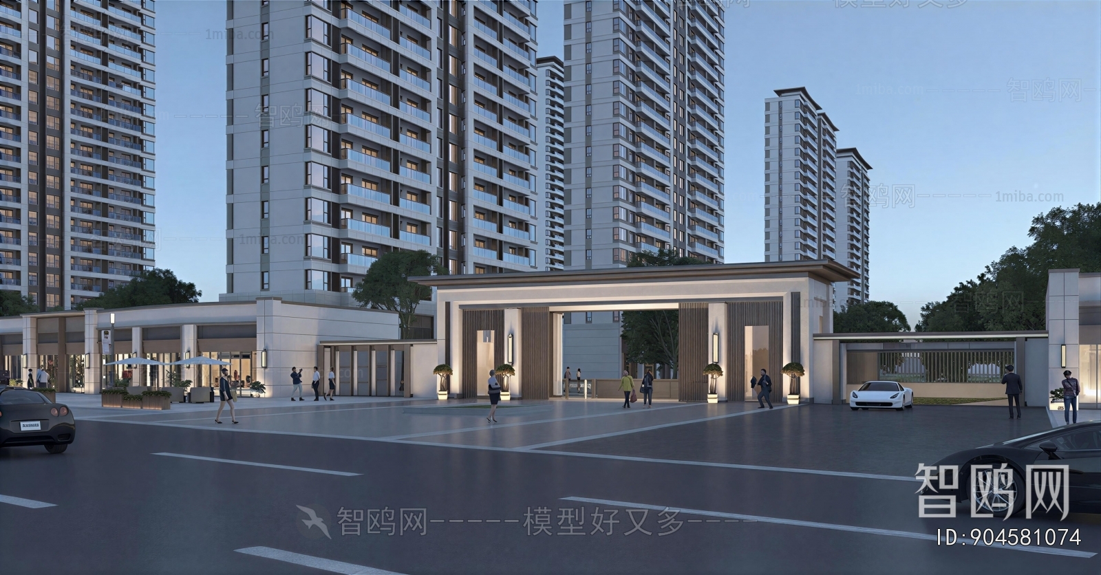 Modern Building Appearance