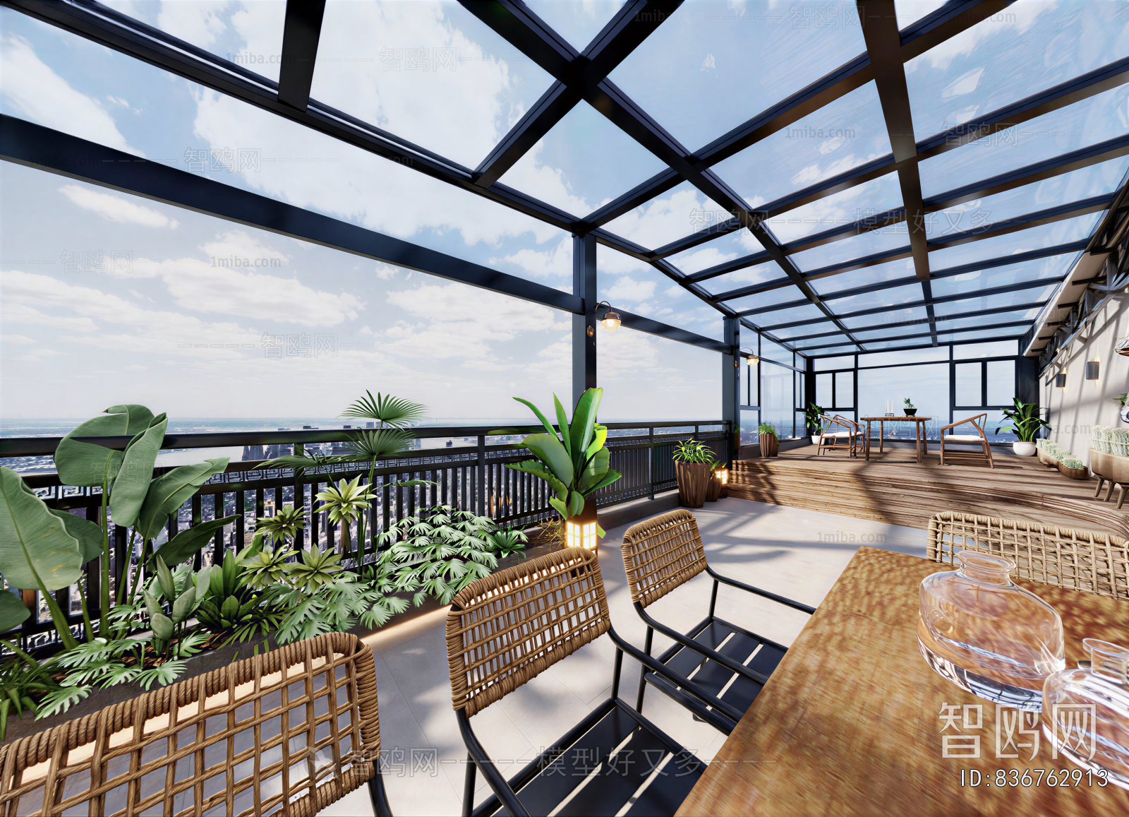 Modern Glass Sun Room