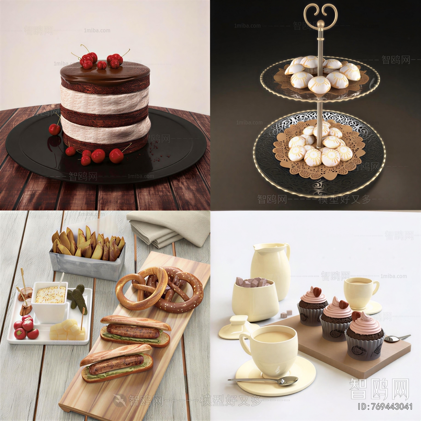 Modern Bread Cake