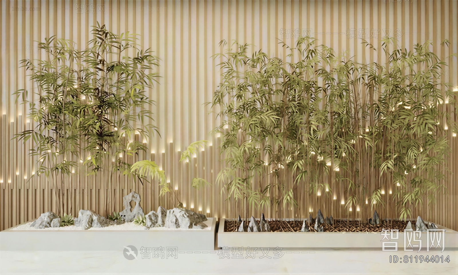 New Chinese Style Plant Landscaping