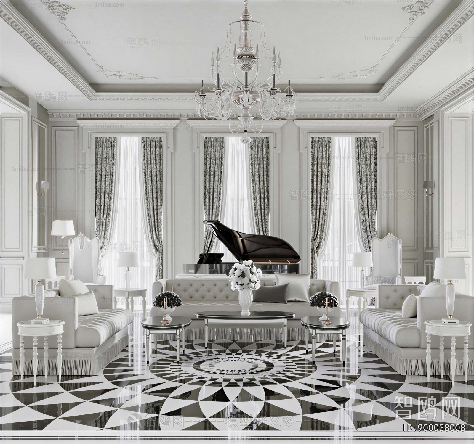 European Style A Living Room