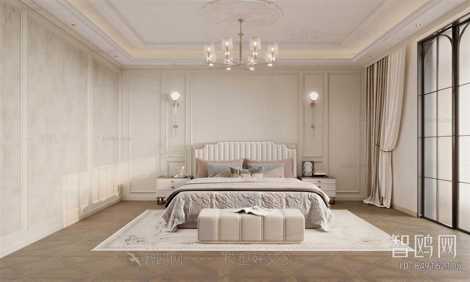 French Style Bedroom