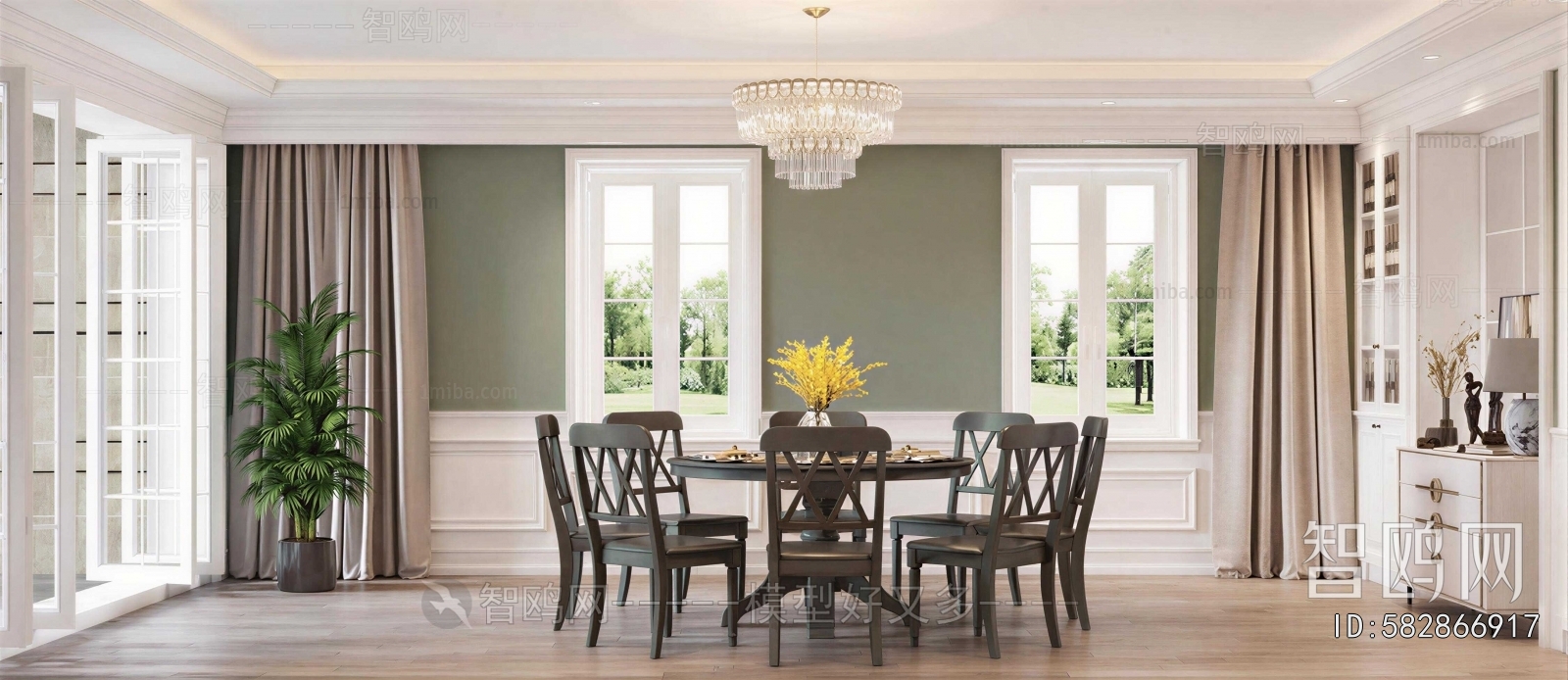 American Style Dining Room