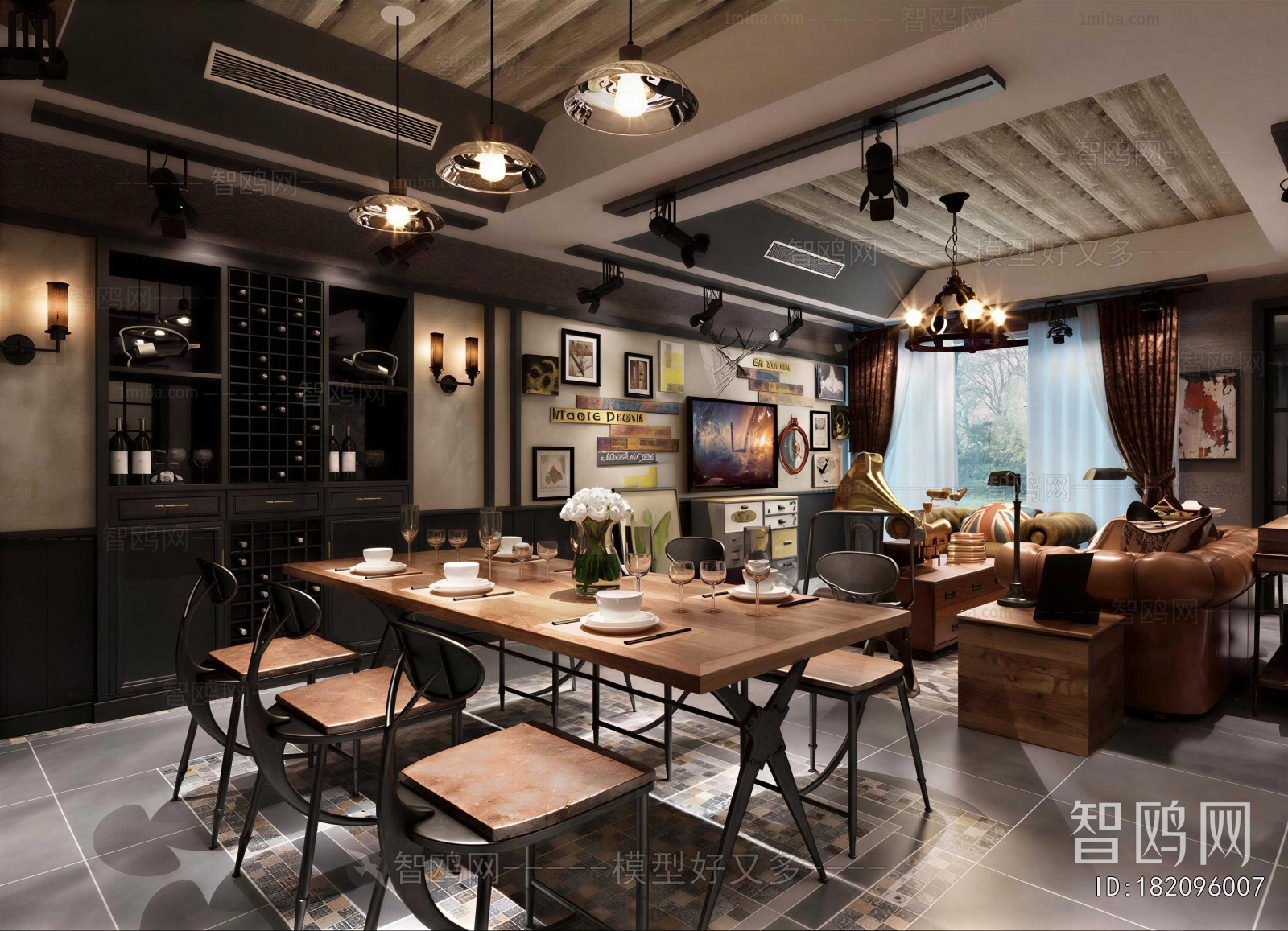 American Style Dining Room