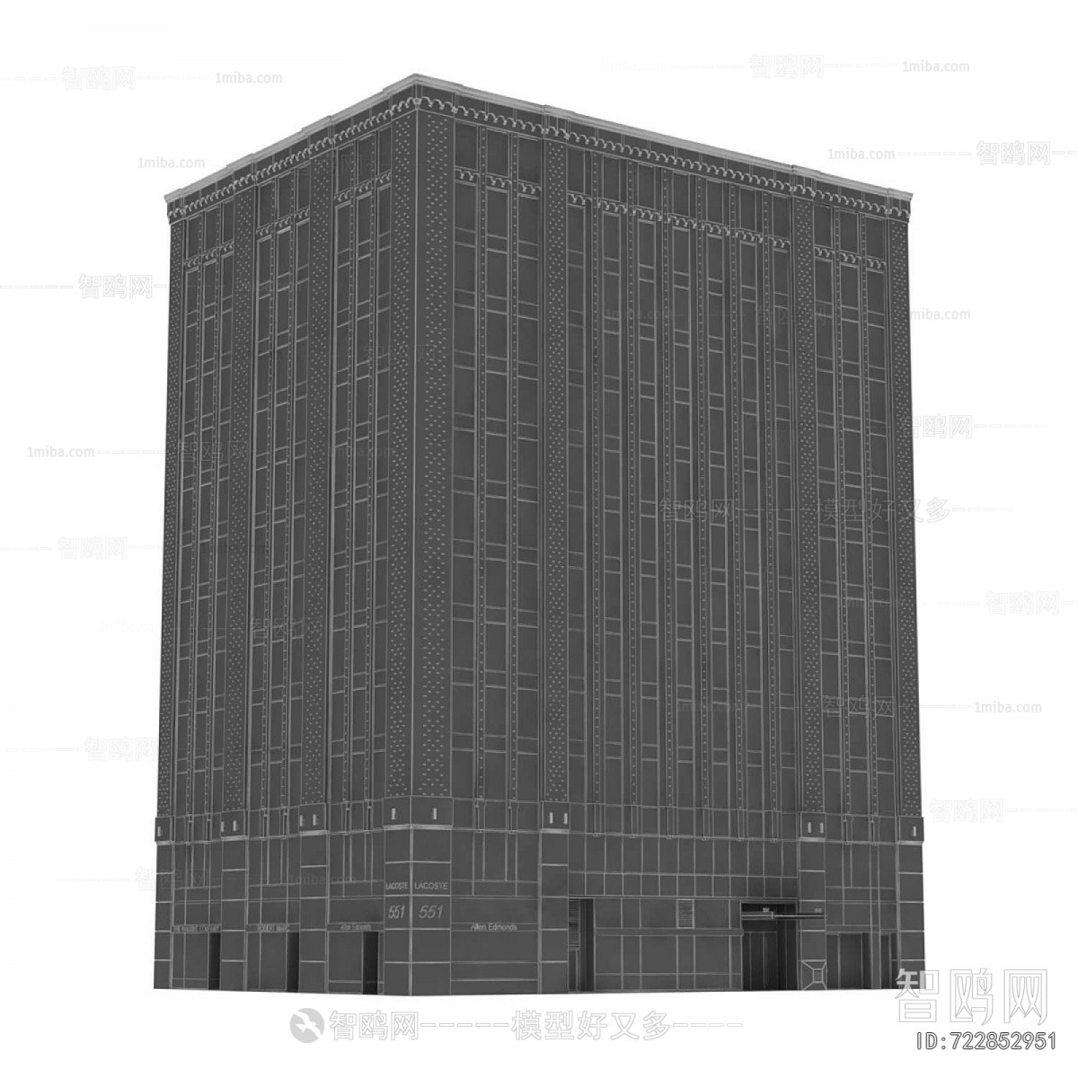 Modern Appearance Of Commercial Building
