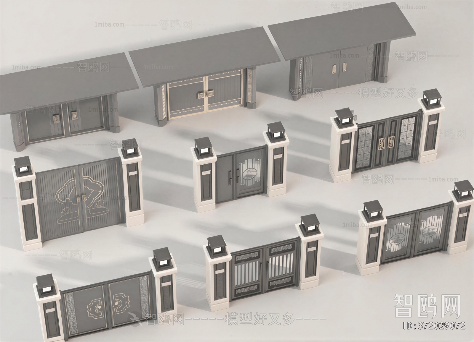 New Chinese Style Gate