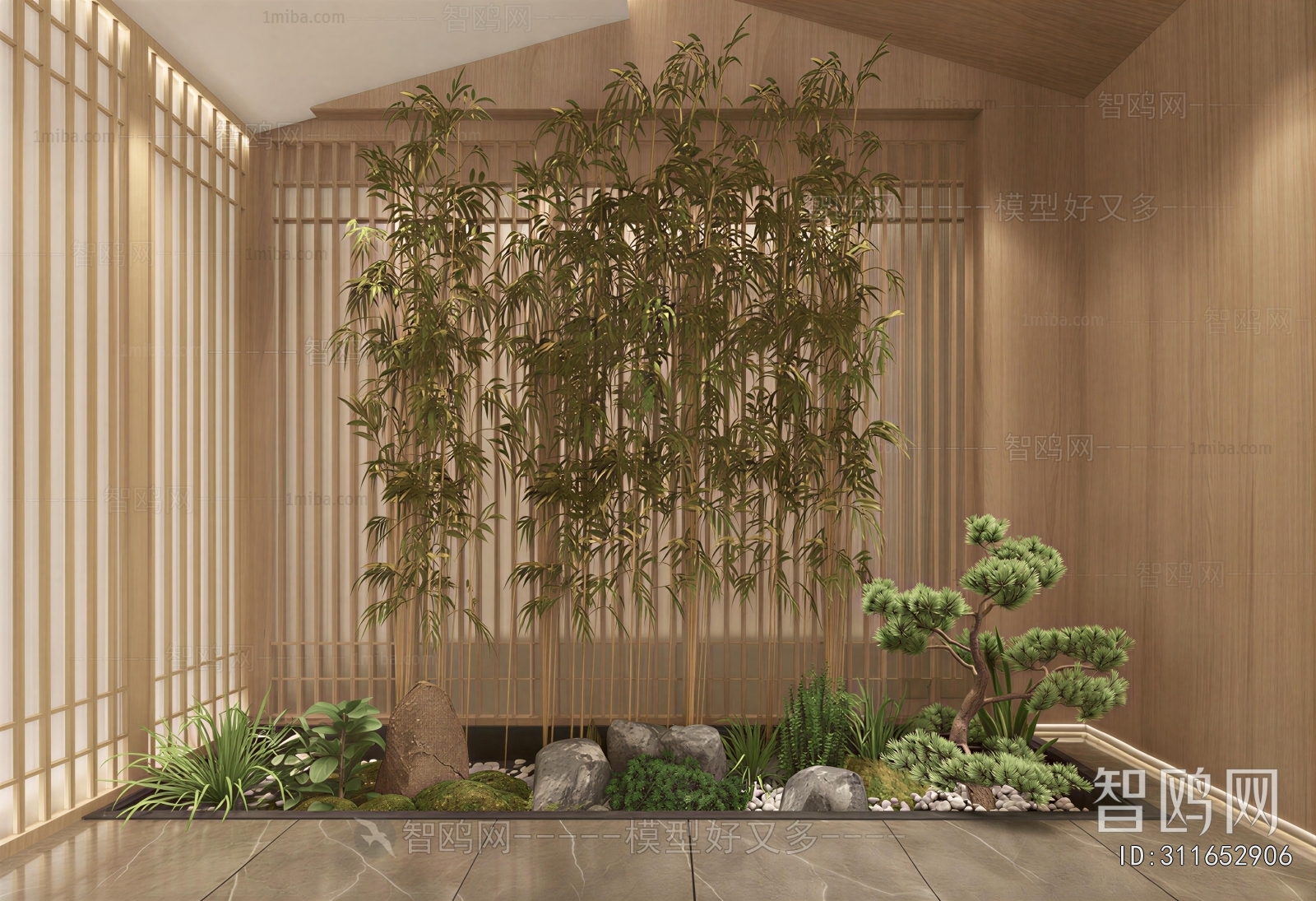 Japanese Style Plant Landscaping
