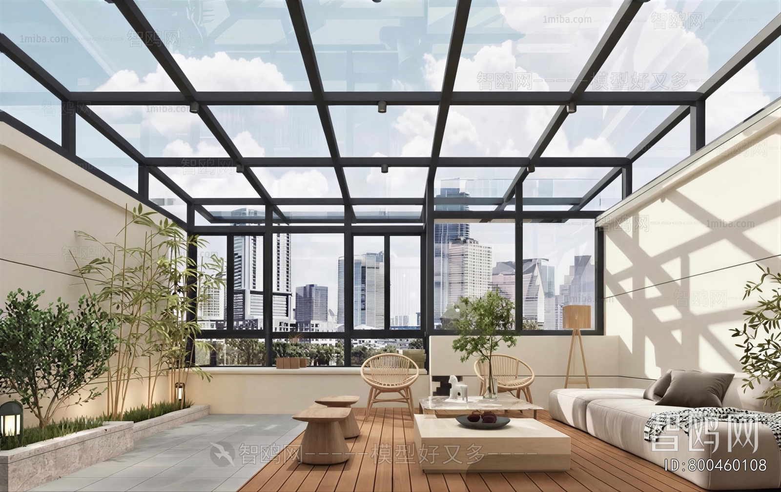 Modern Glass Sun Room