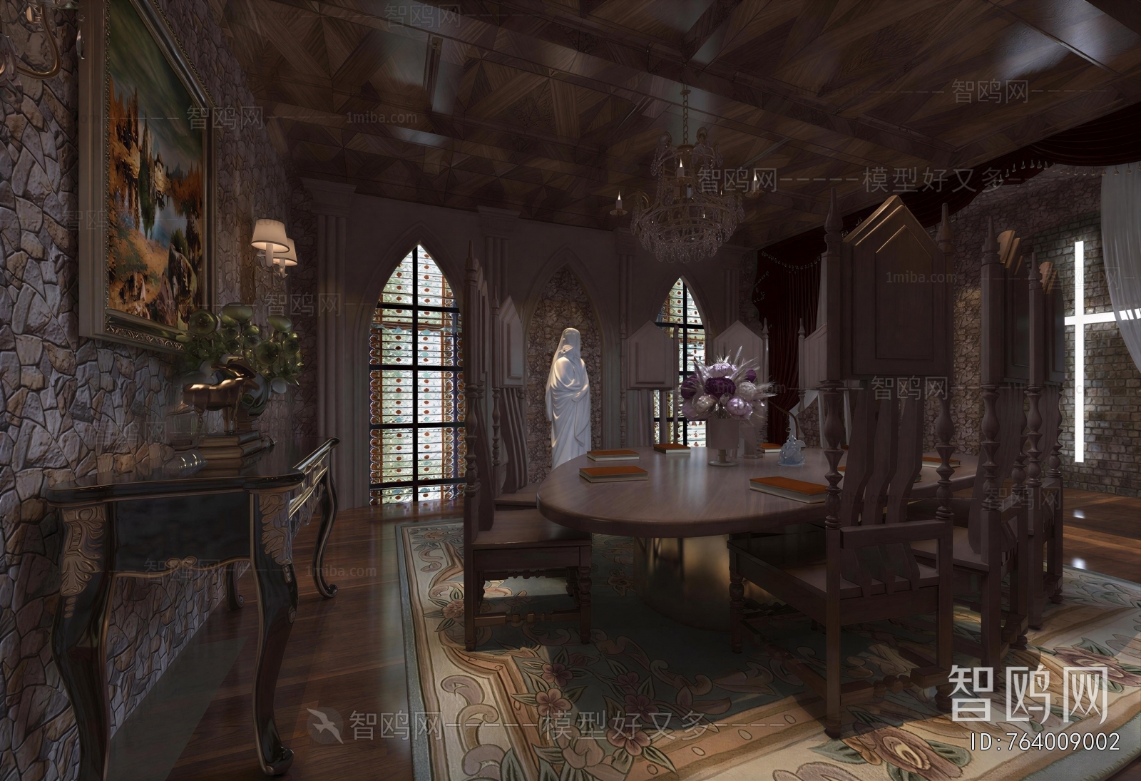 New Classical Style Dining Room