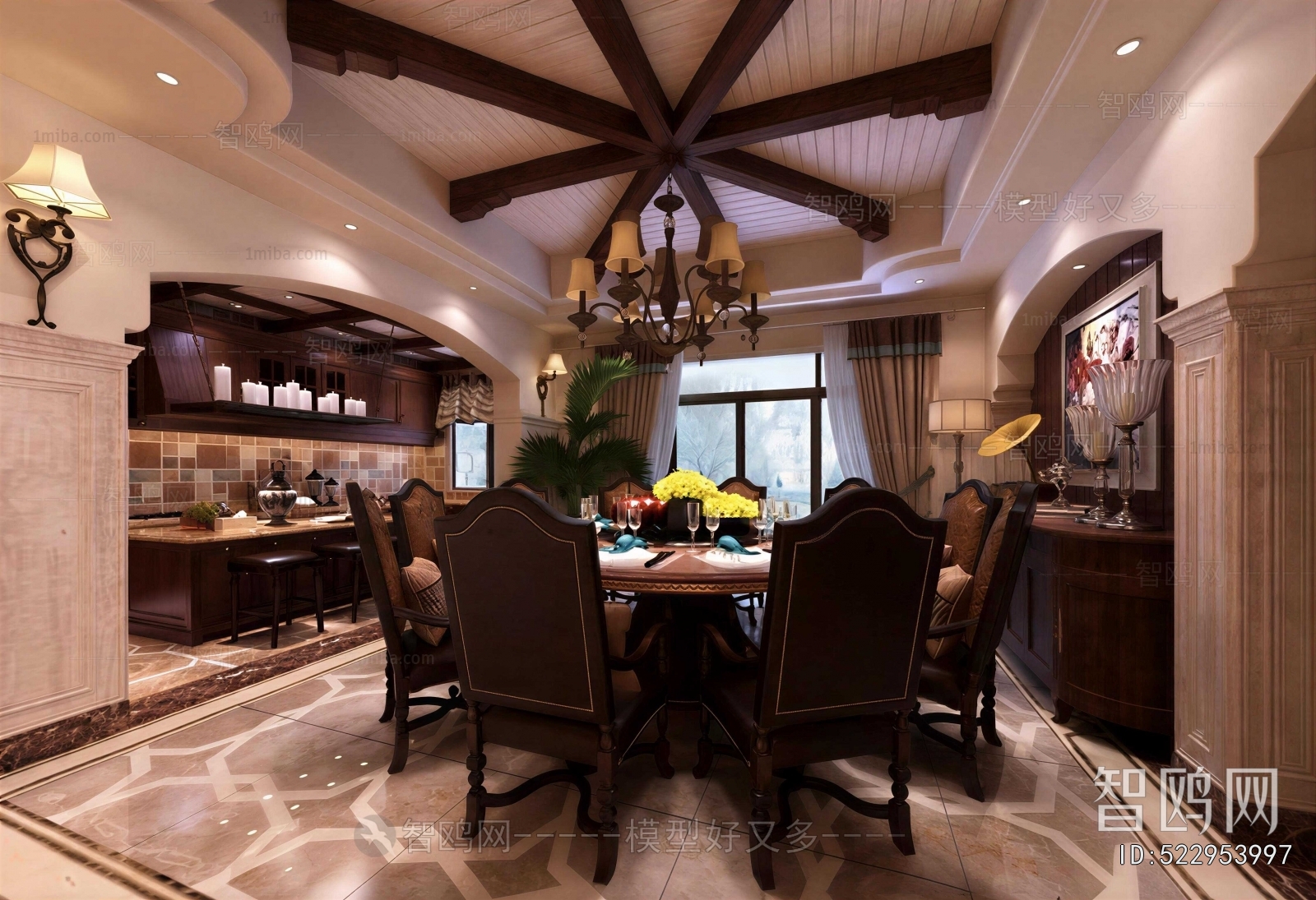 American Style Dining Room