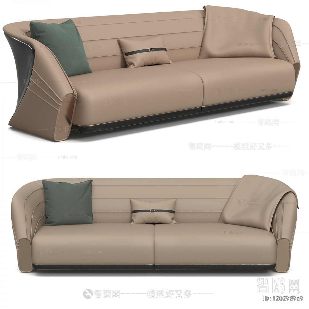 Modern Three-seat Sofa