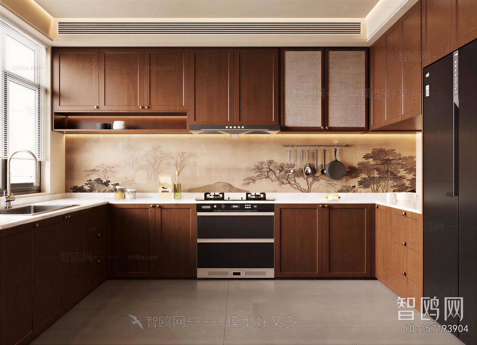 New Chinese Style The Kitchen
