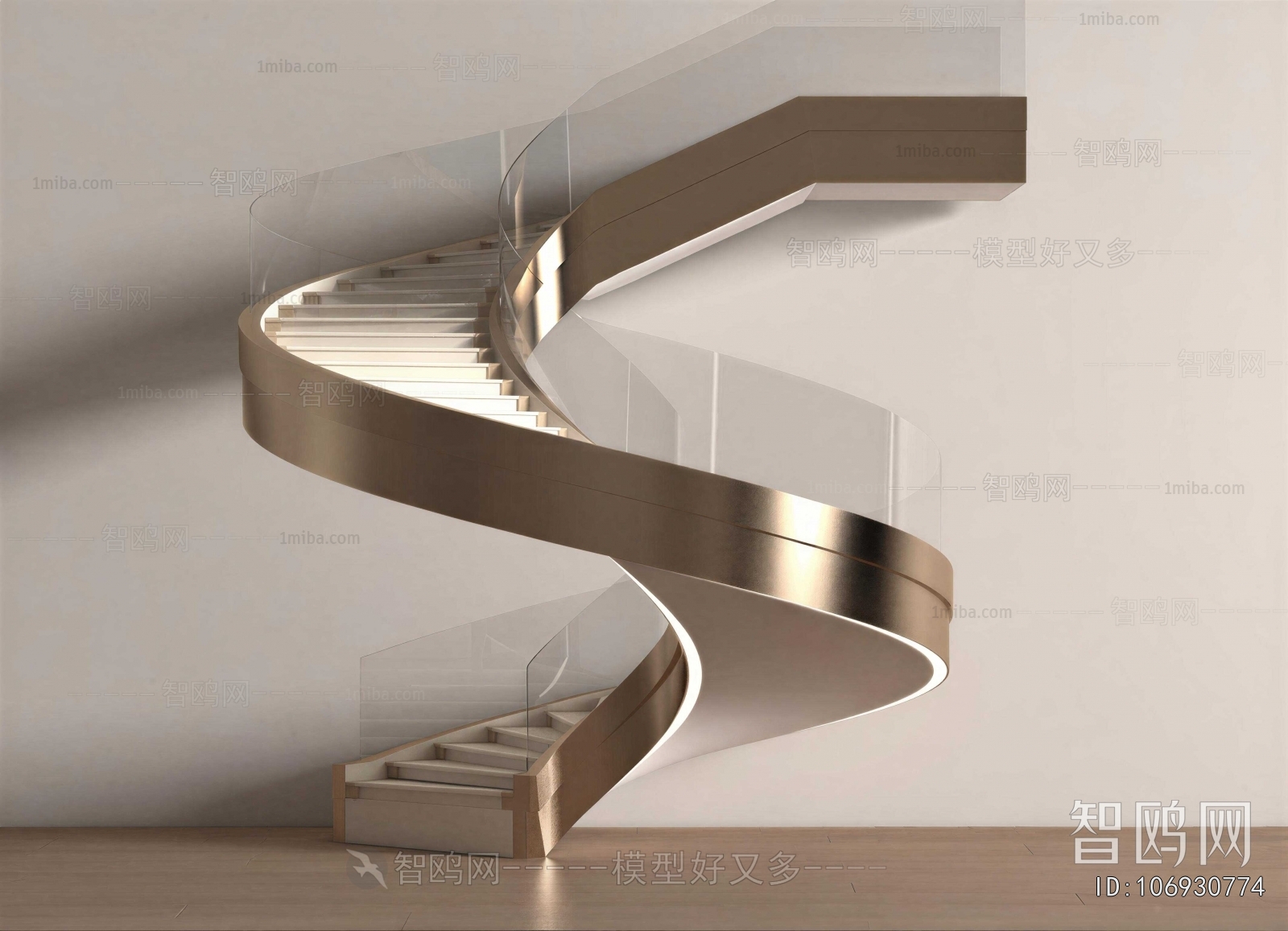 Modern Rotating Staircase