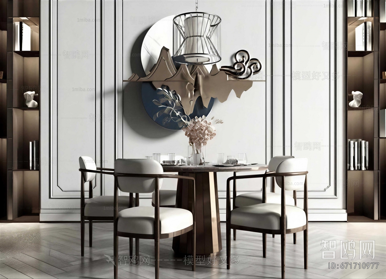 New Chinese Style Dining Table And Chairs